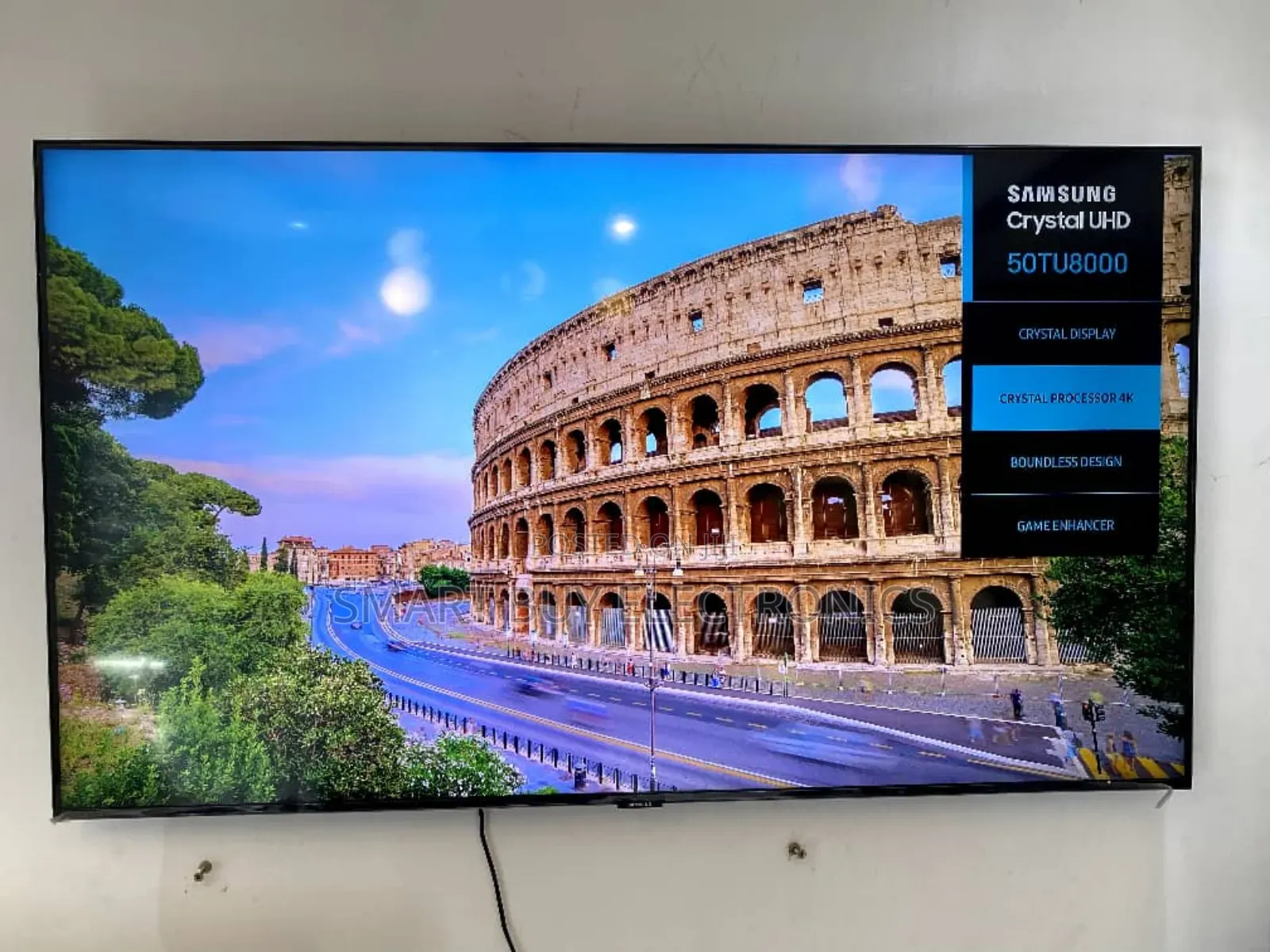 Samsung Tu8000 50" Class HDR Uhd Smart LED TV