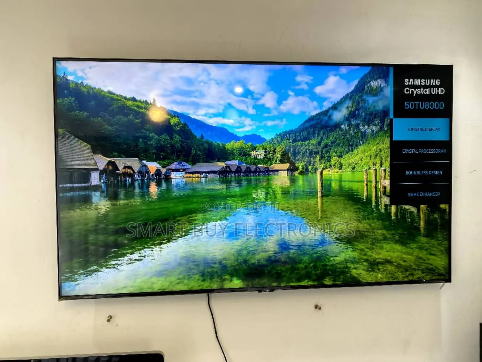 Samsung Tu8000 50" Class HDR Uhd Smart LED TV