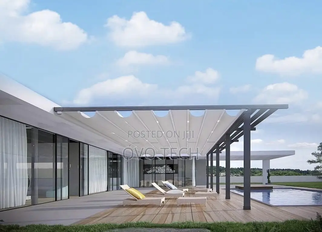 Retractable Roof or Automated Canopy Roof for Bar Hotel Swimming Pool