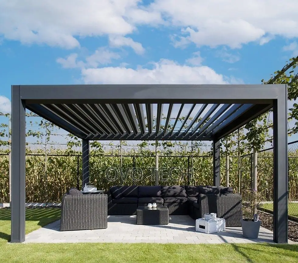 Retractable Roof or Automated Canopy Roof for Bar Hotel Swimming Pool