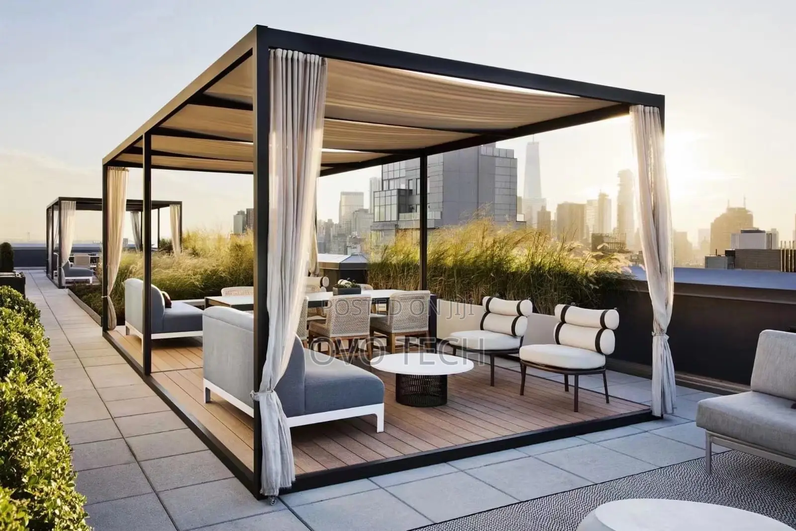 Retractable Roof or Automated Canopy Roof for Bar Hotel Swimming Pool