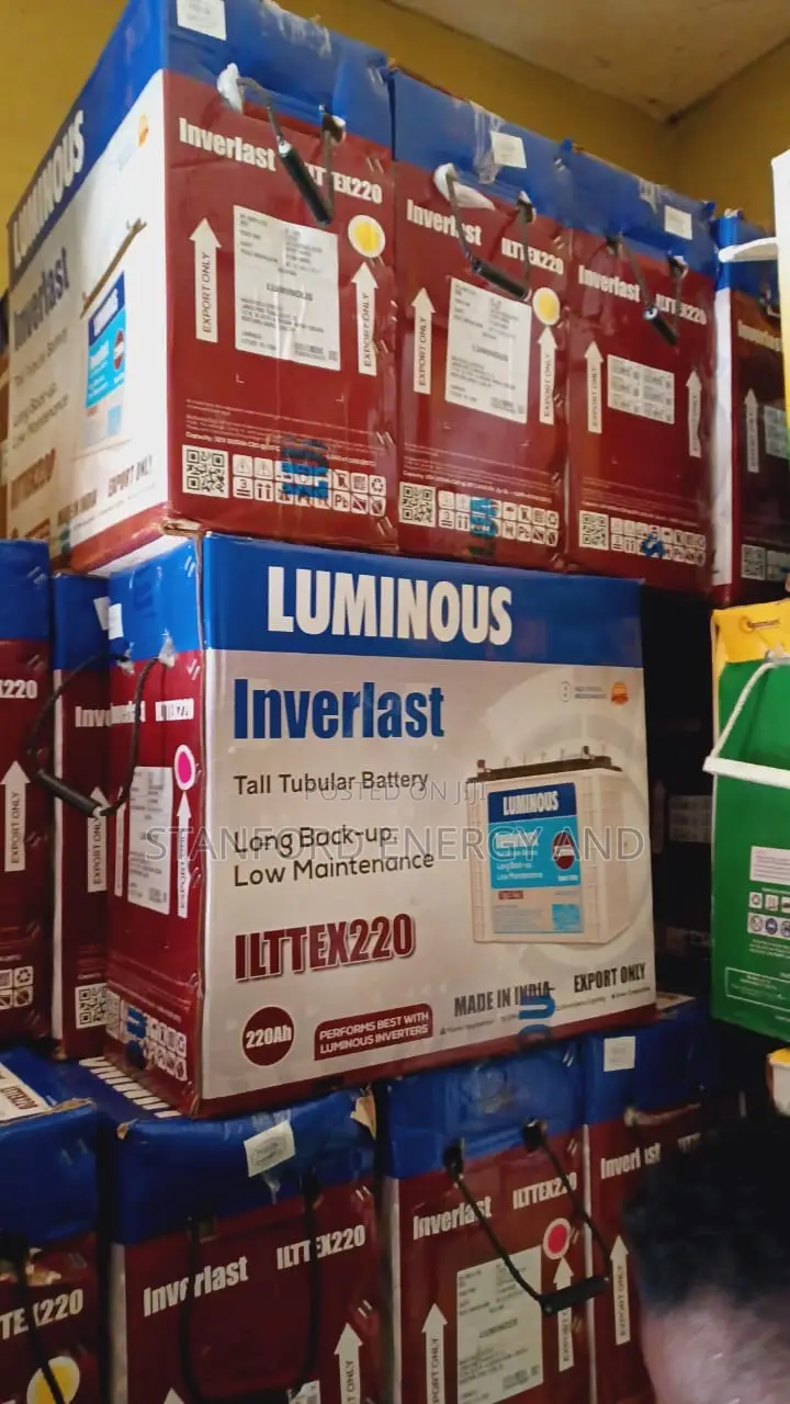 220ah 12v Luminous Energy Tubular Battery