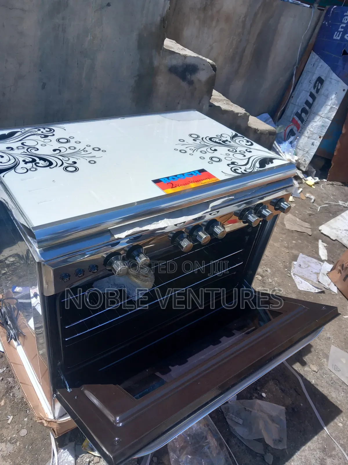 BOSCH Freestand Gas Cooker 90cm 100%Copper