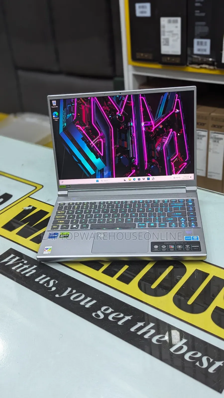 Laptop Acer Predator Triton 300 16GB Nvidia SSD 1T