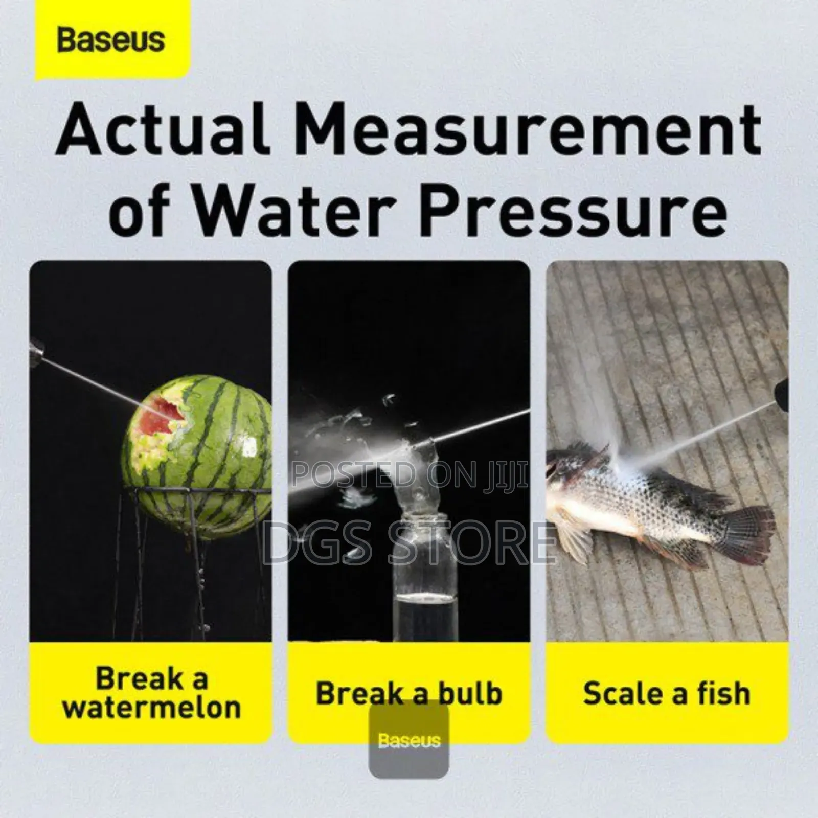 Baseus CRXCJ-COA F1 Car Pressure Washer EU Tarnish