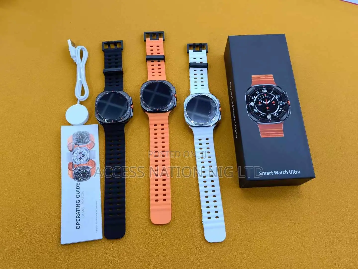 2024 Samsung S7 Ultra Watch, Full AMOLED Display