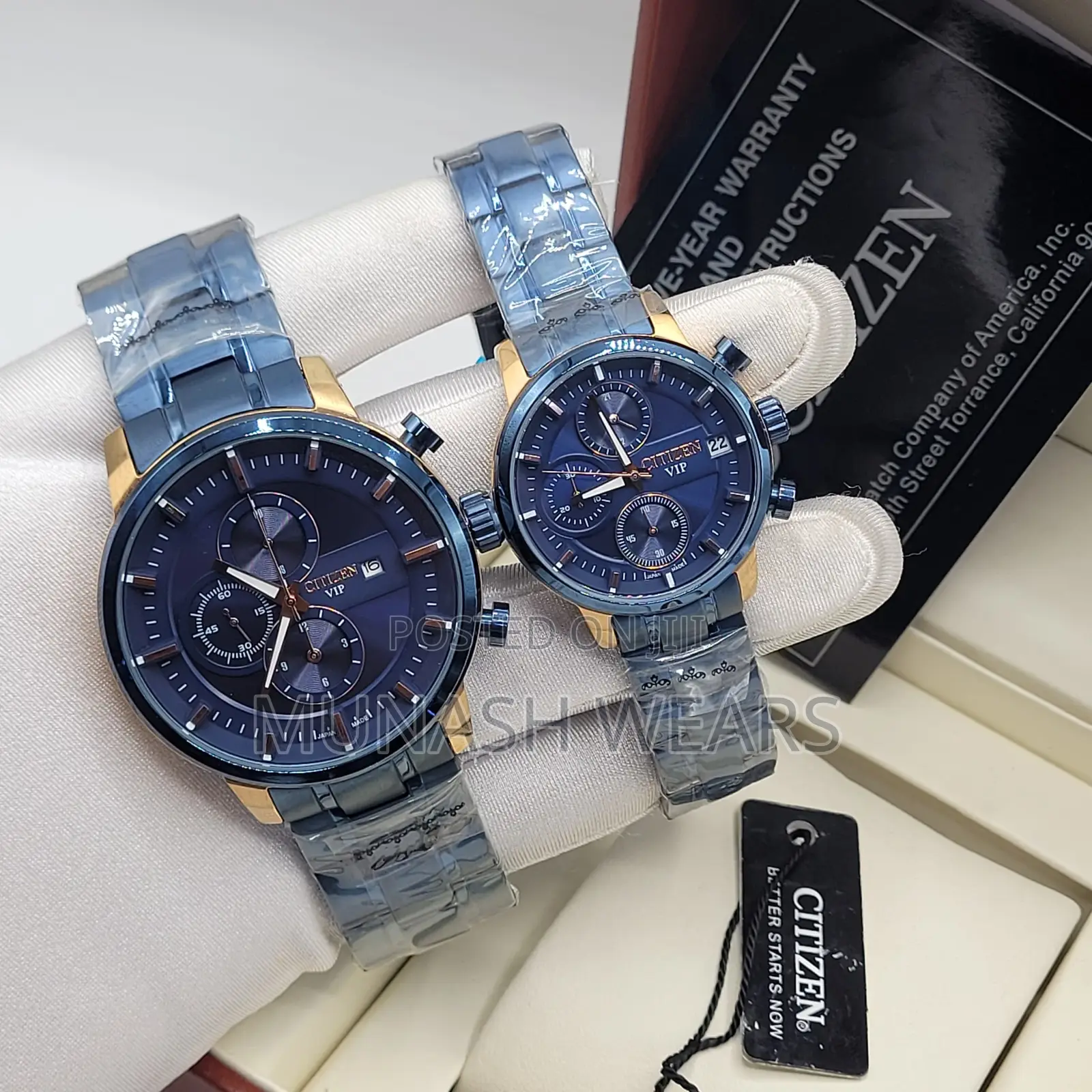 Luxury Couple Citizen Wristwatch