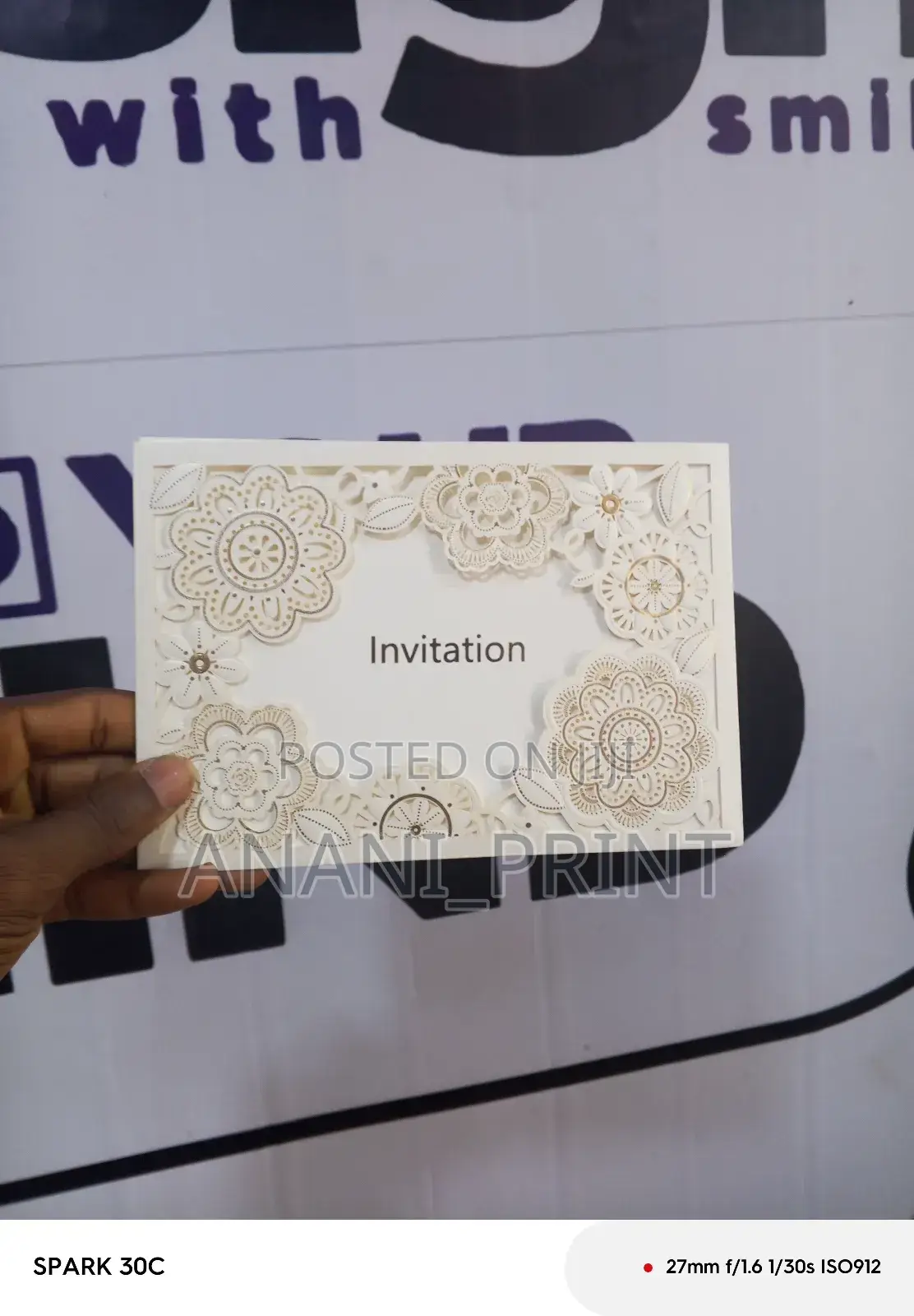 Premium Wedding Invitation Card