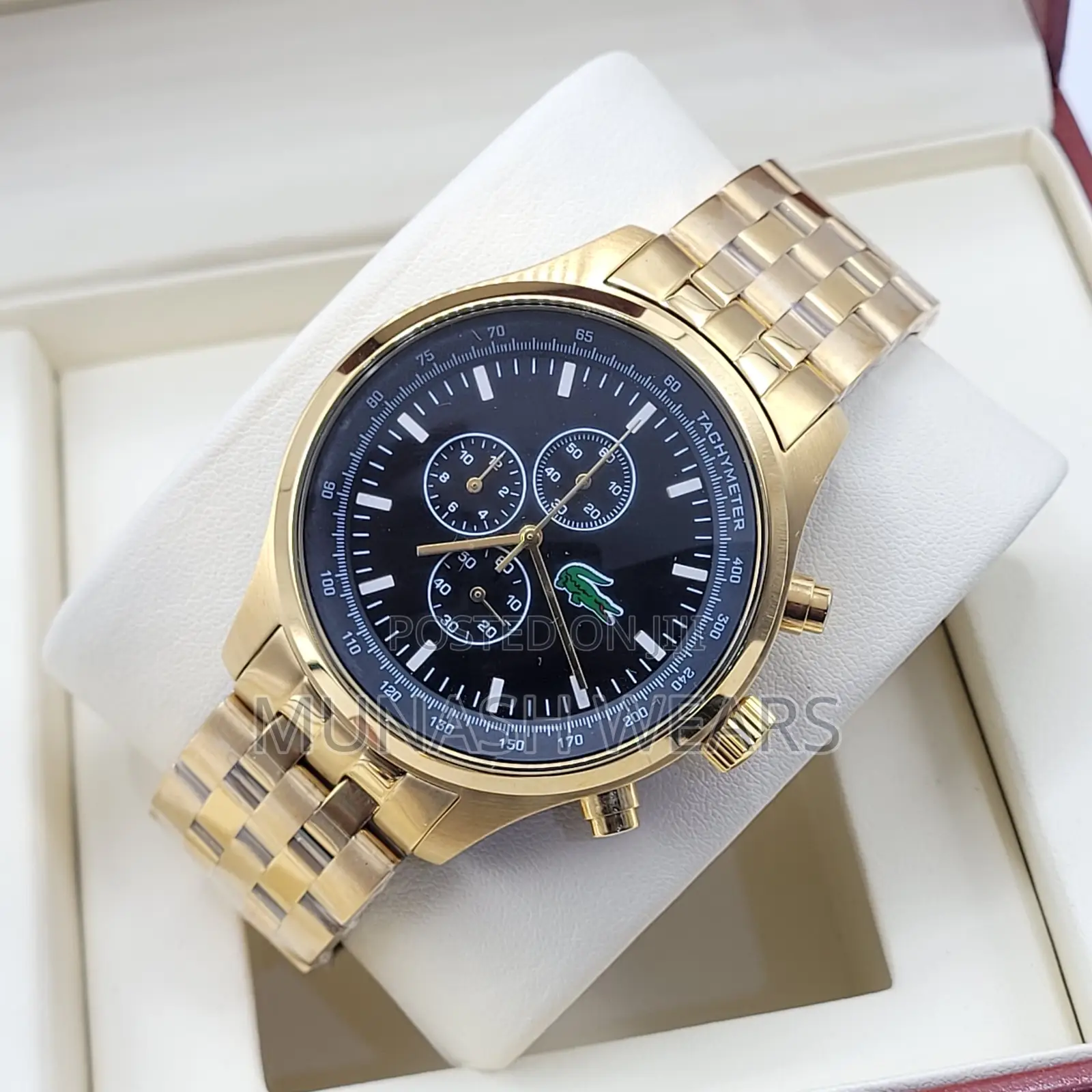 Luxury Royal Men Lacoste Wristwatch