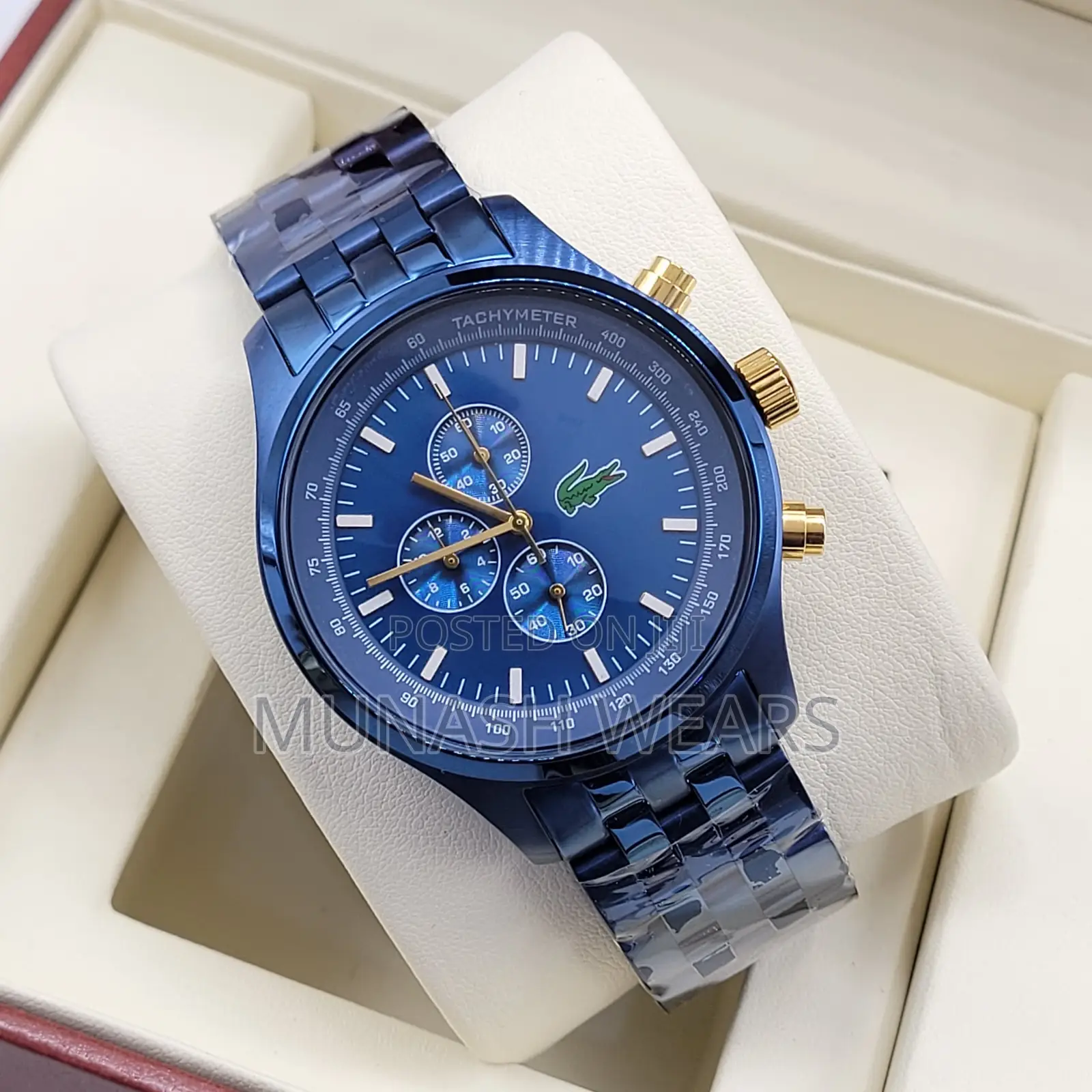 Luxury Royal Men Lacoste Wristwatch