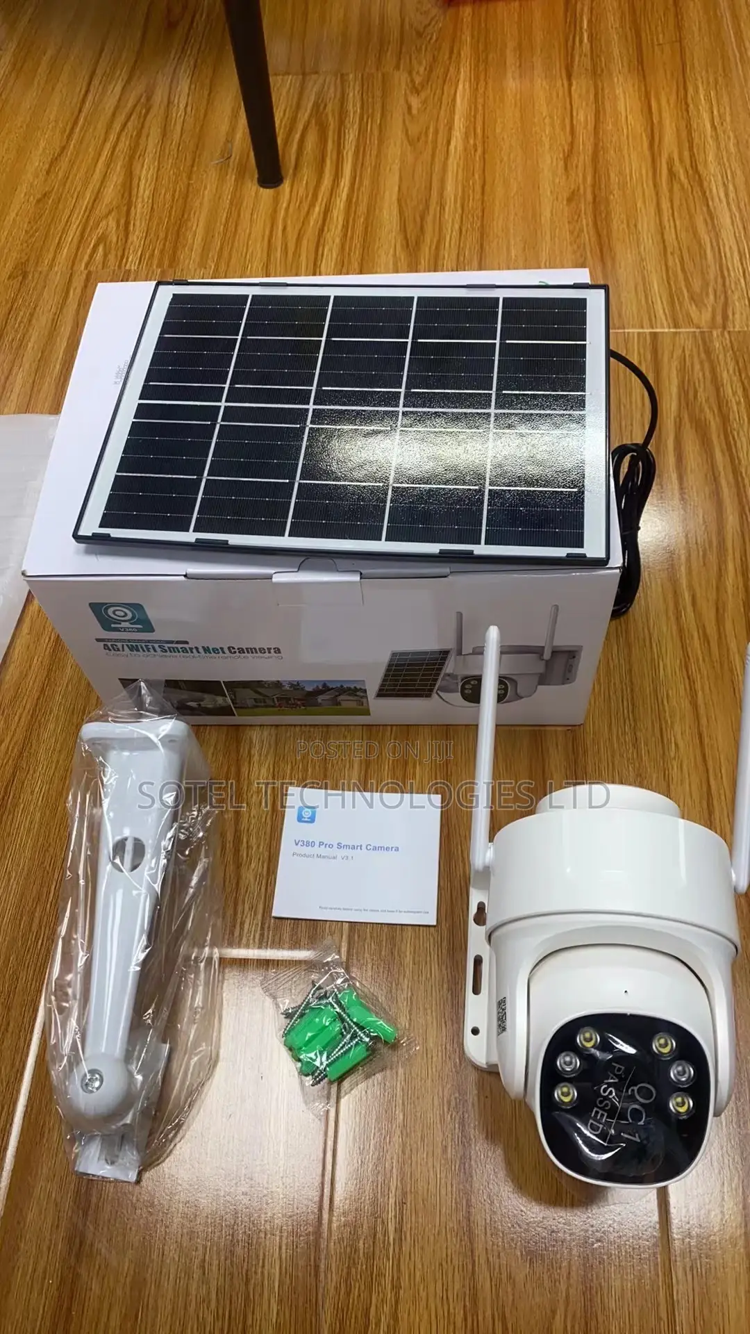 V380 4g Solar PTZ Camera With Human Tracking