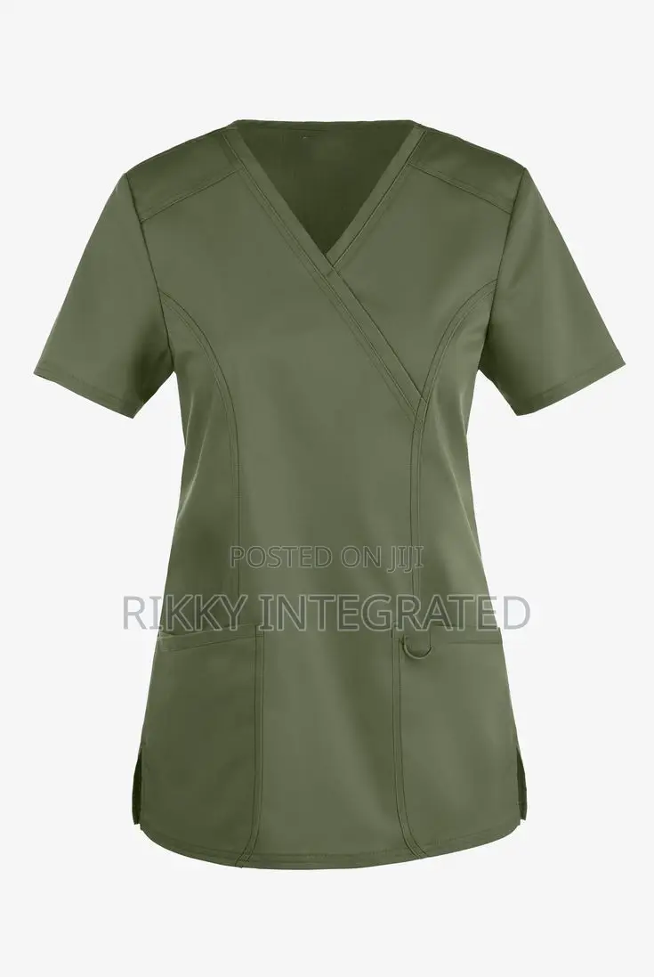 Flex Printed Nurse Scrub Suits For Hospitals