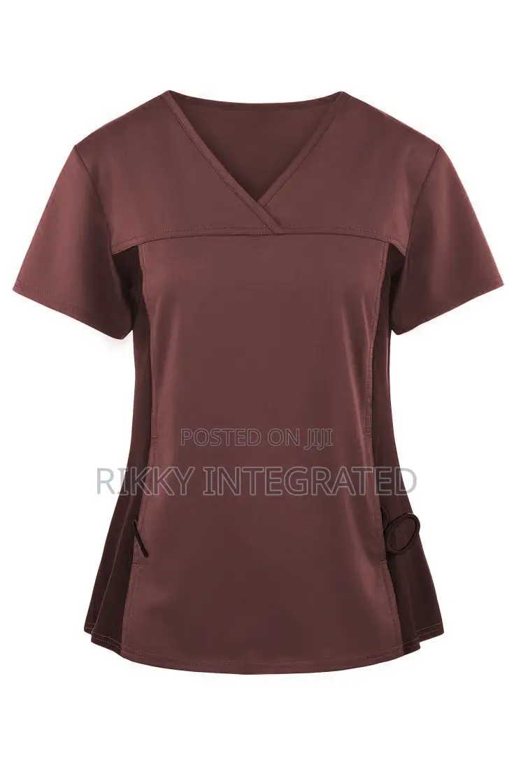 Screen Printed Lab Coats Nurse Scrub for Medical Uniforms