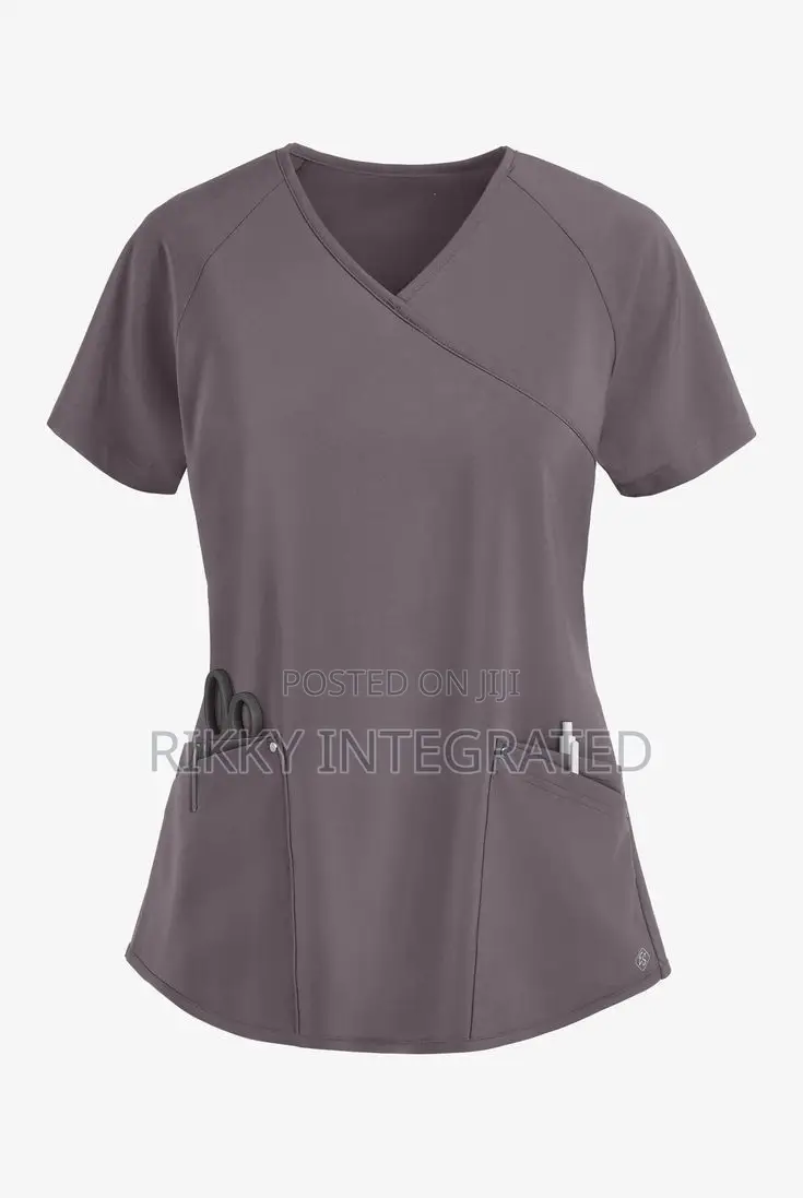 Heat Pressed Nurse Scrub Suits With Logos