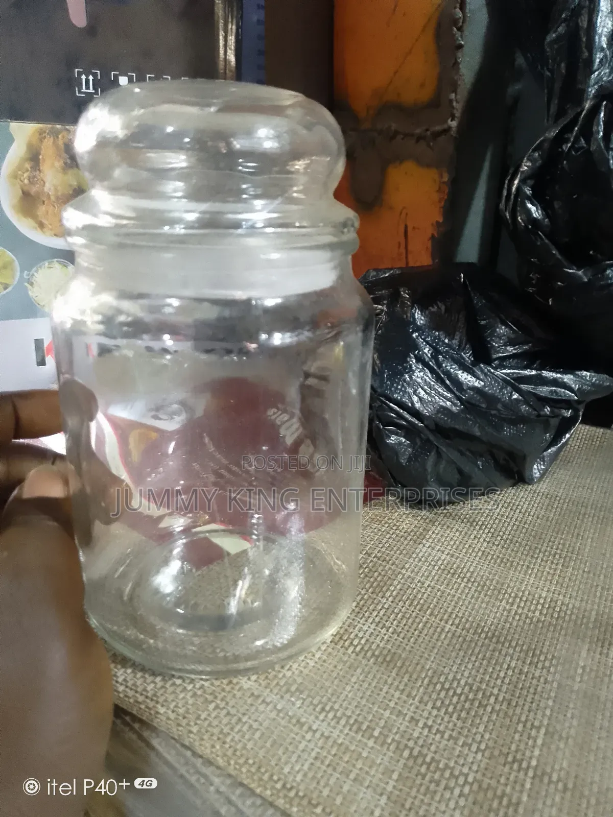 Fashionable Fruit/ Smoothie Glass Jar