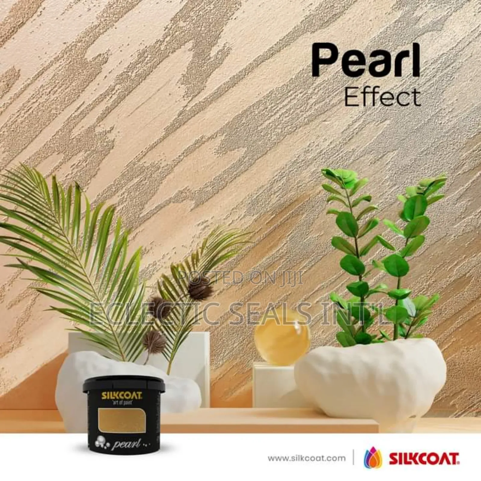 Stucco and Pearl Paint Designs