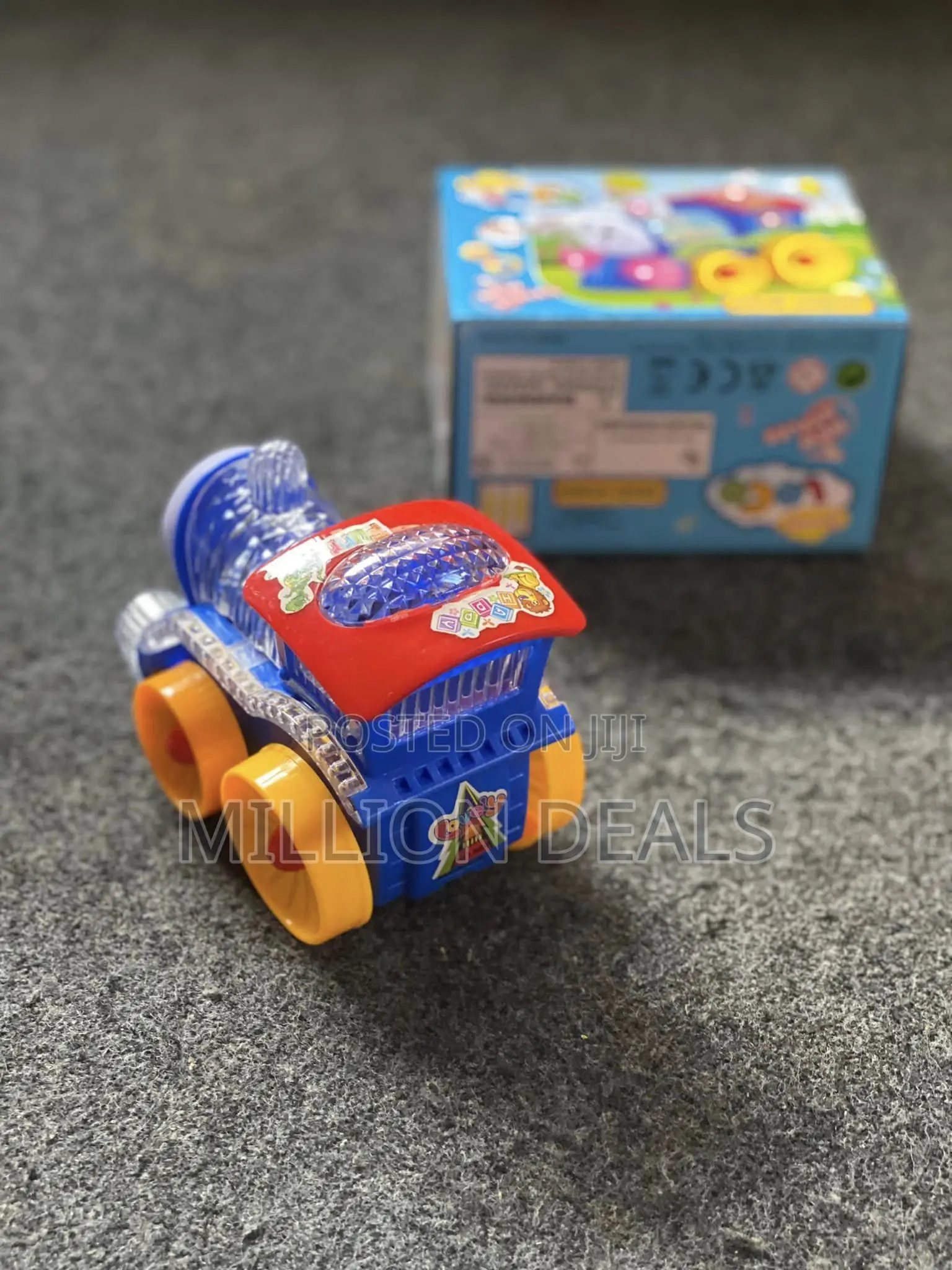 Train Engine Funny LOCO With IC Sound Bump Go Flashing Top