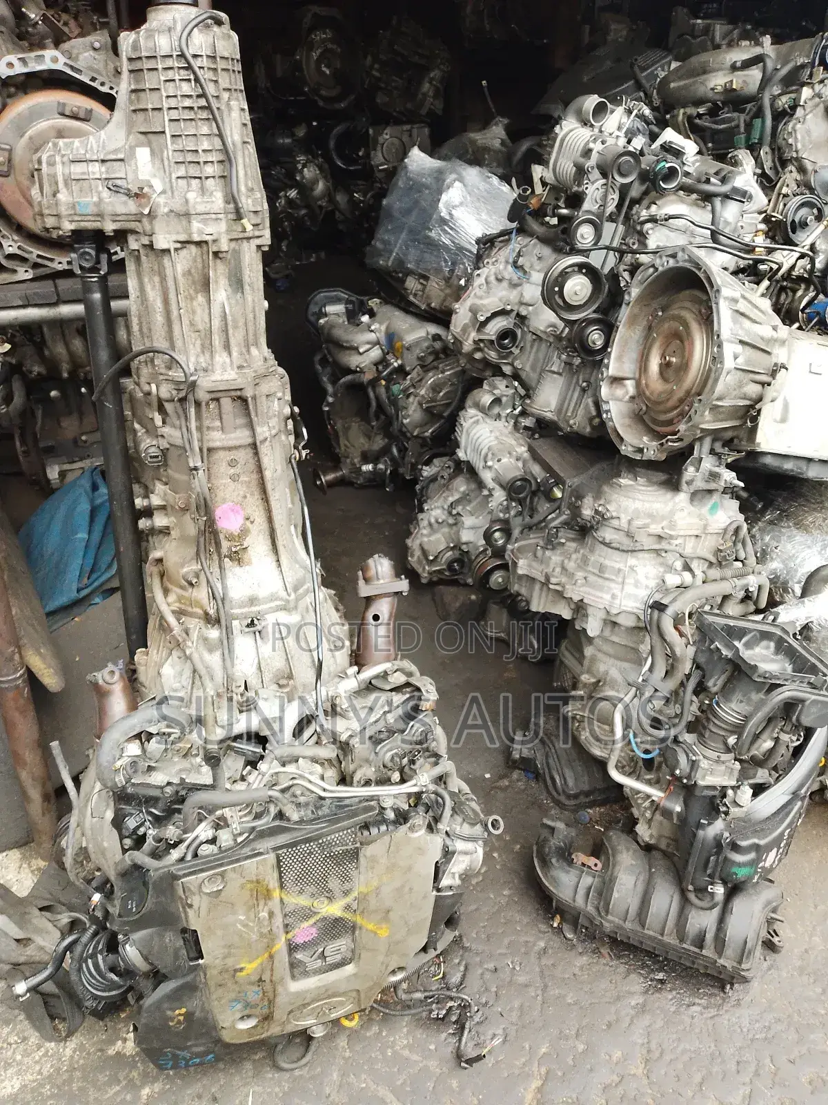 Complete Engine and Transmission for Infiniti FX50.