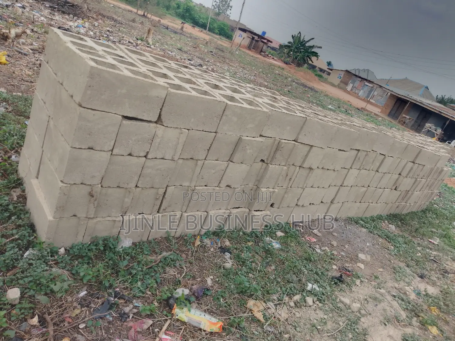 On-Site Moulding of Cement Block | Estate | Building