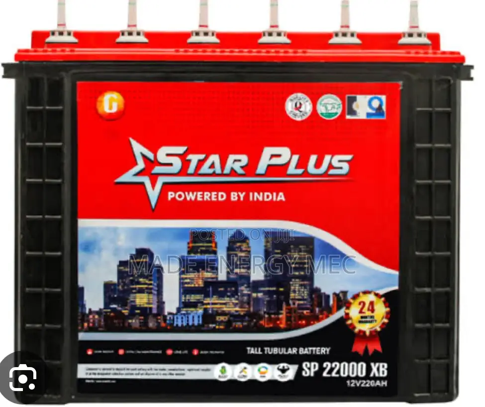 Starplus Tubular Battery 220 Ah