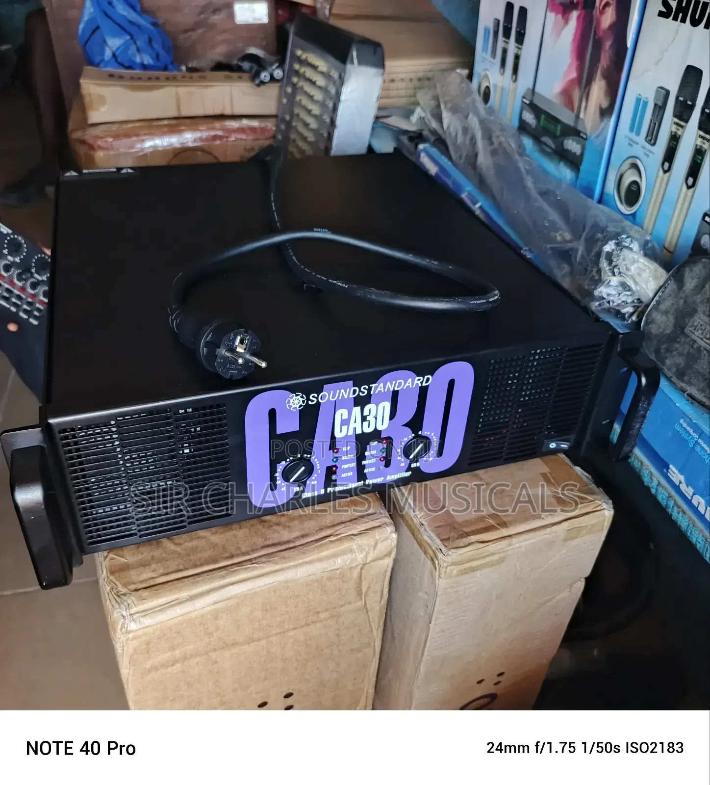 Ca30 Class H High Power Public Address Power Amplifier