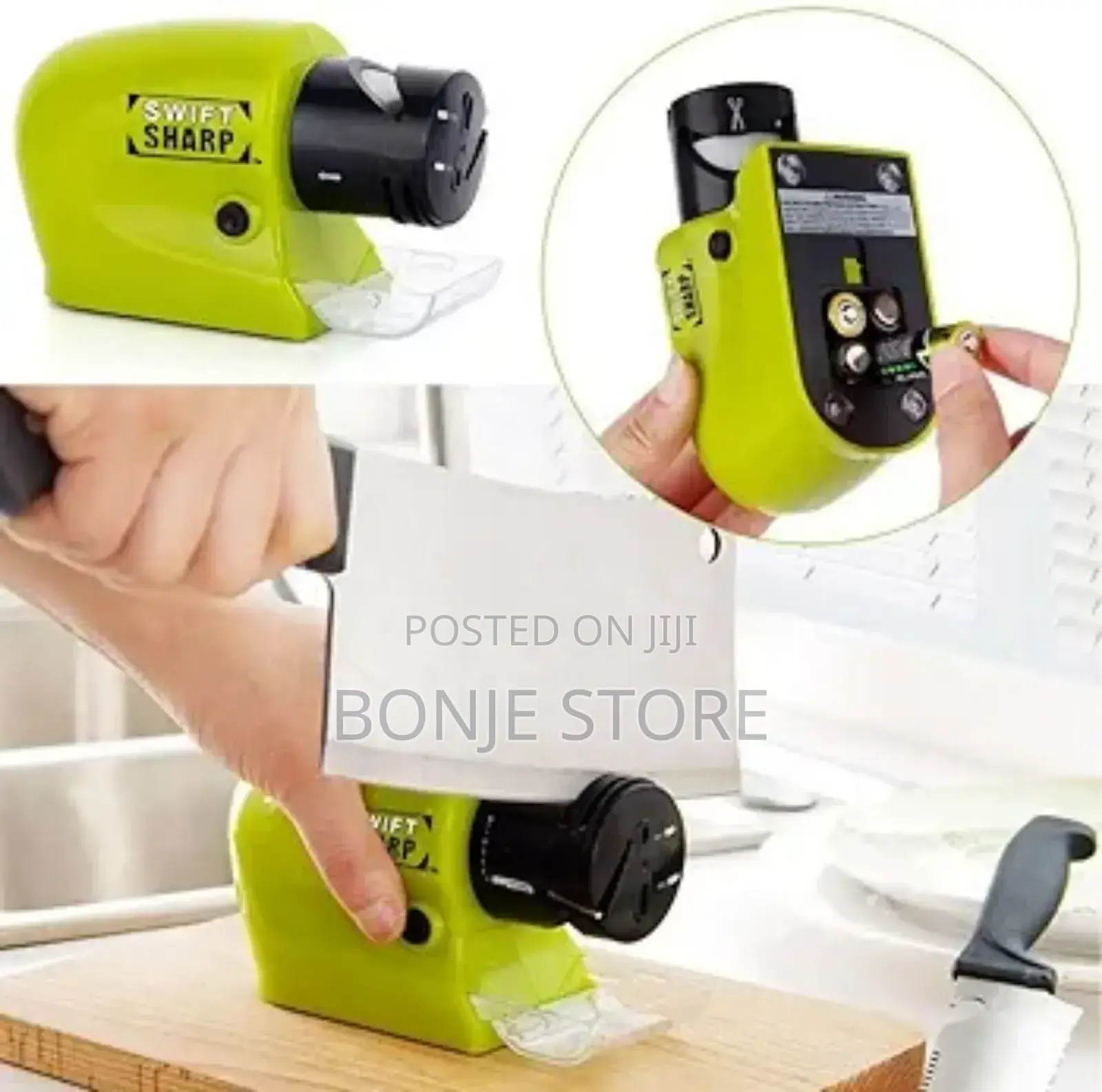 Electric Knife Sharpener Motorized Sharpening Swifty Knives