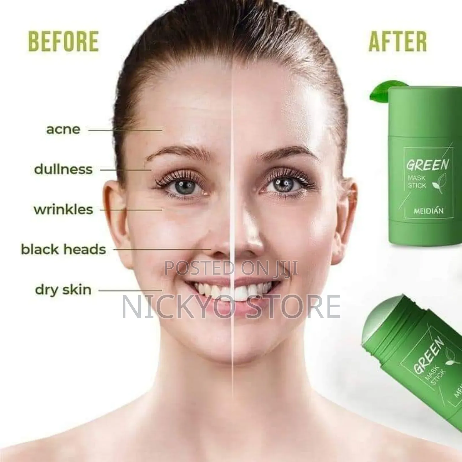 Green Facial Mask