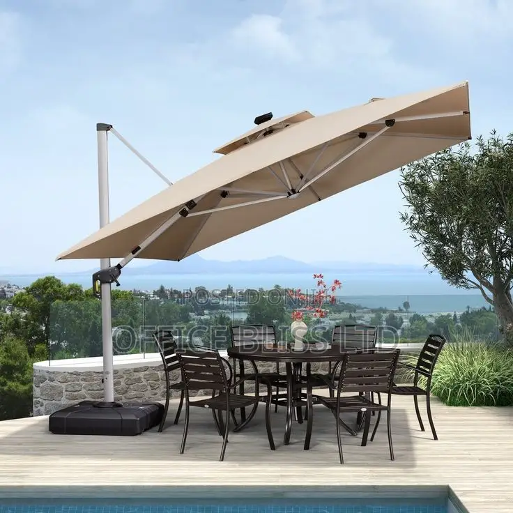Garden Parasol Large Beach Patio Picnic Umbrella