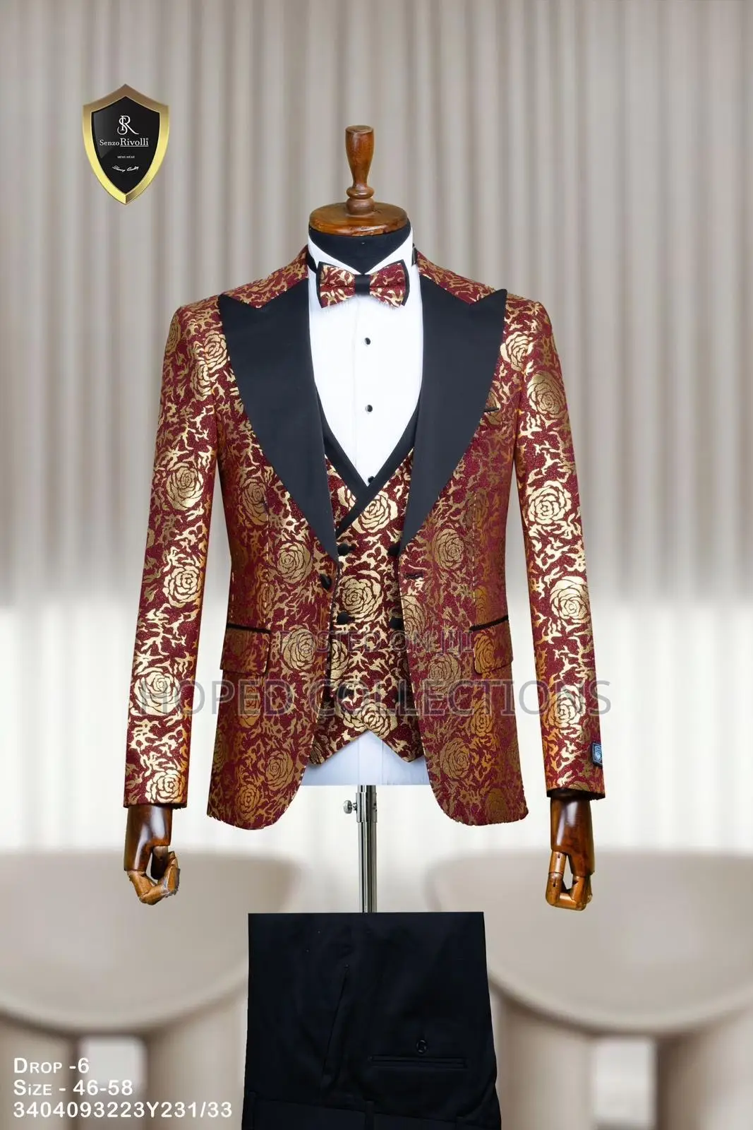 Luxury Floral Suits for Men