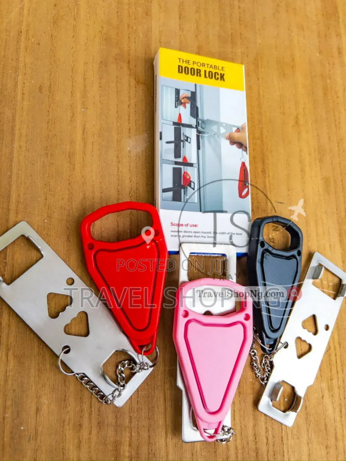 Portable Steel Door Lock | Travel Security