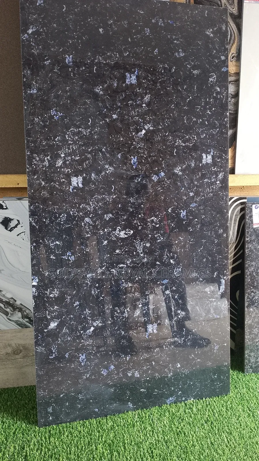 Blue Pair Marble Tiles