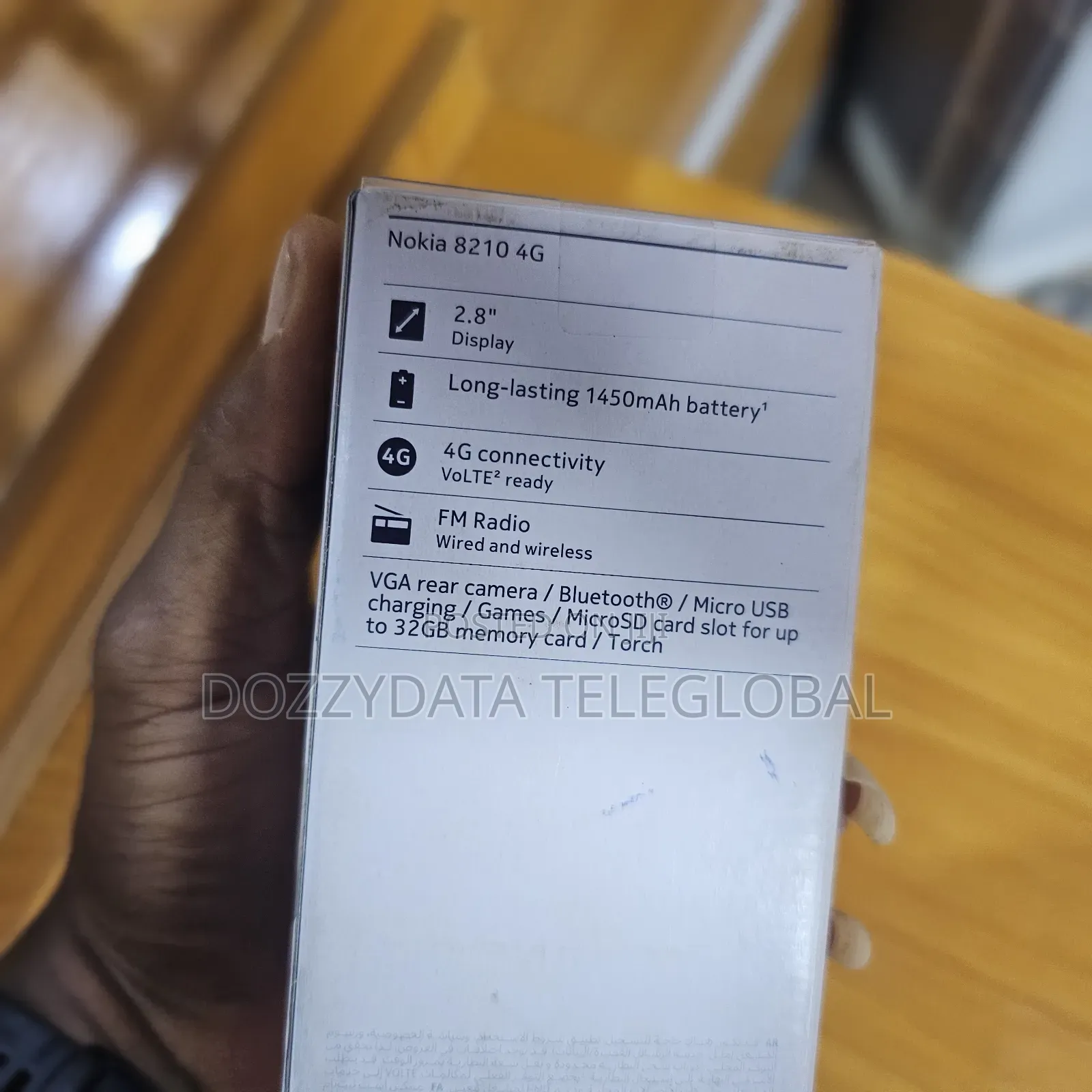New Nokia 8210 4G Silver
