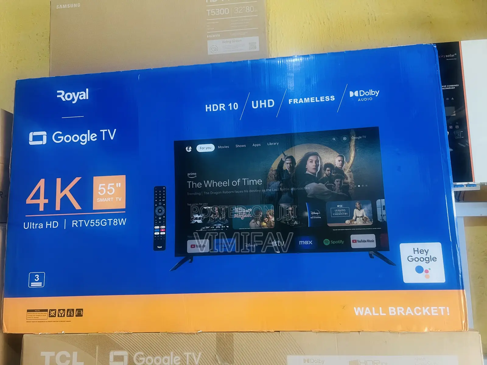Royal 55 Inches Smart Google Tv