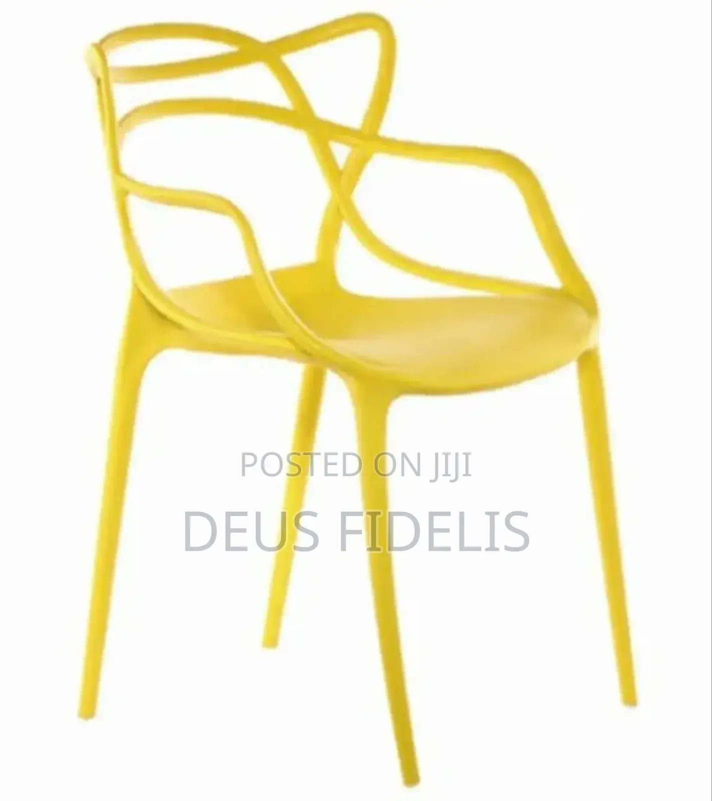 Hot Selling Modern Plastic Cafe Dining Chair With Armrest