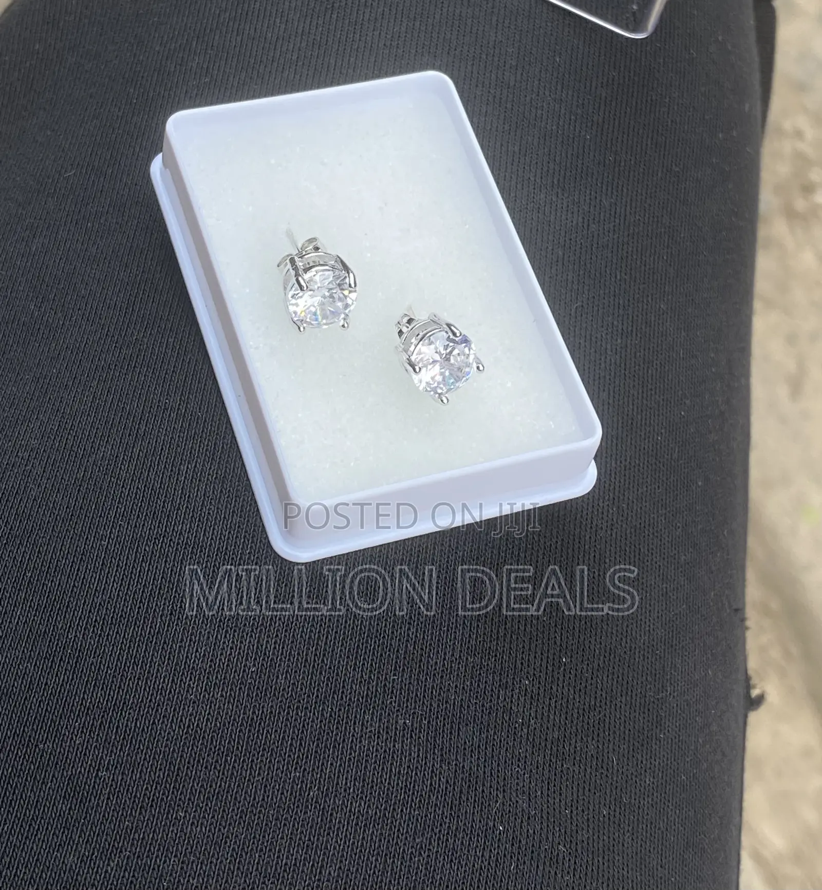 Hoop Iced Luxe Men’S Earrings