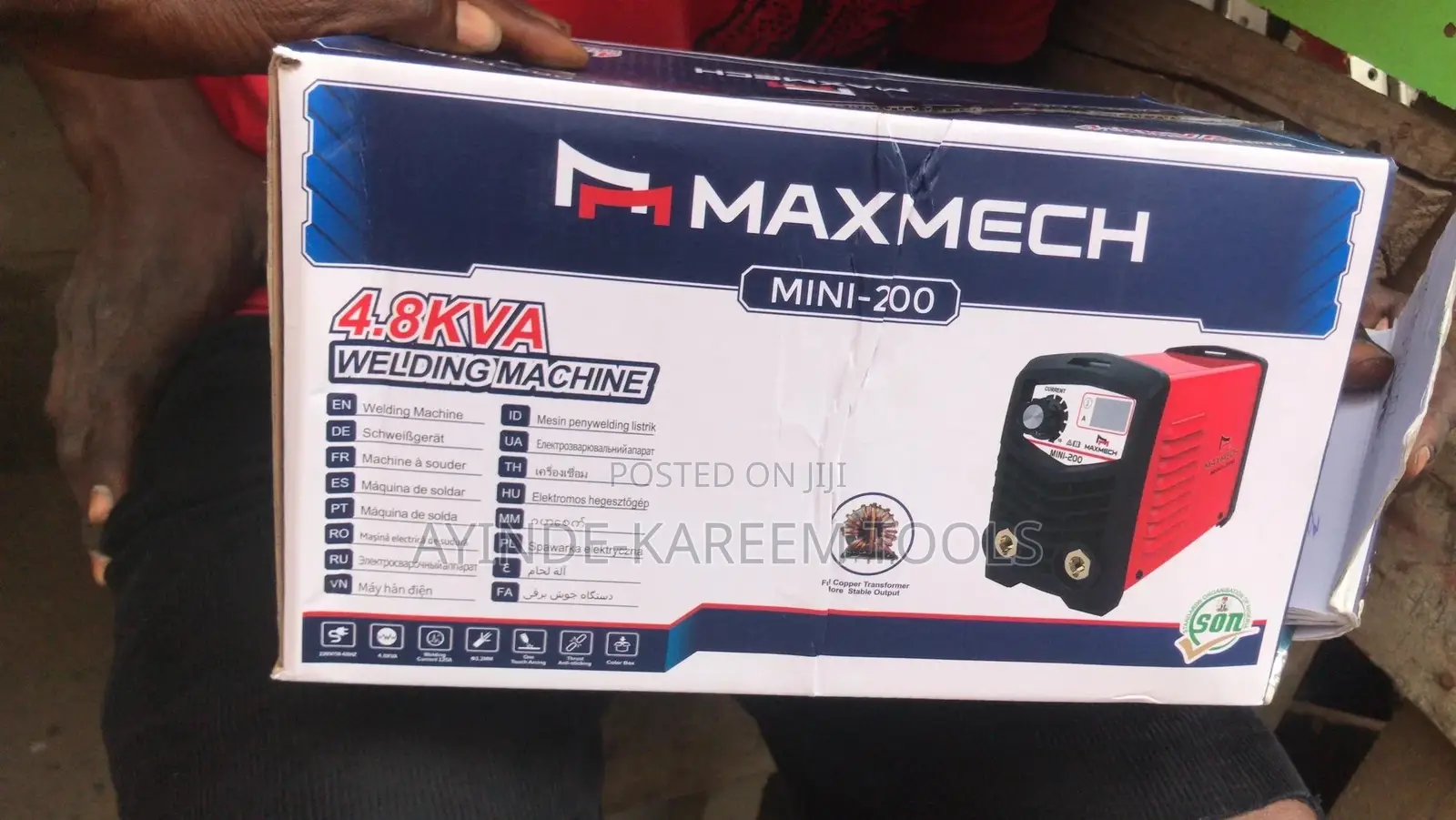 MMA MINI-200 Welding Machine(4.8kva)