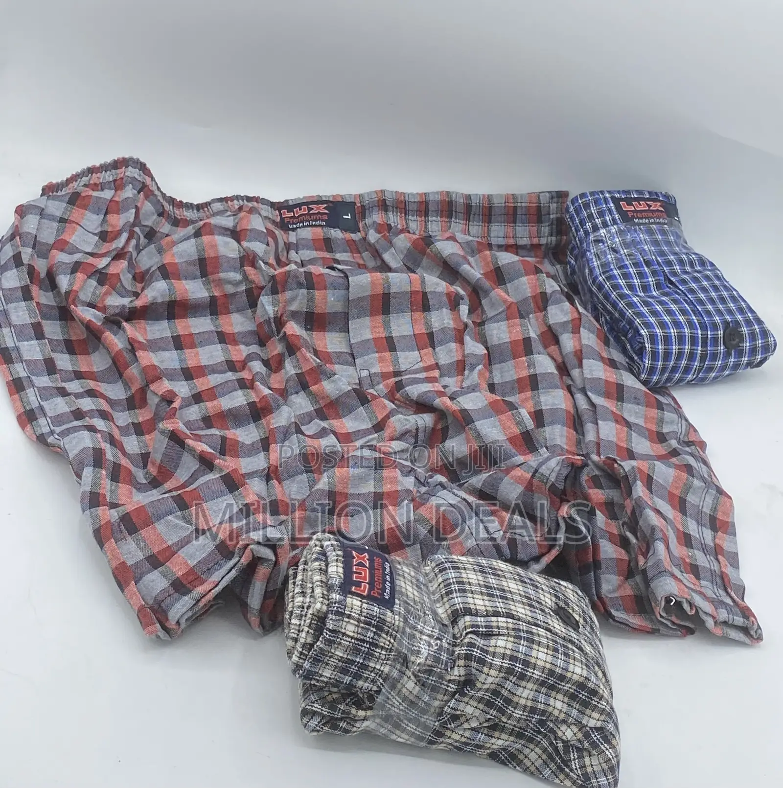 3-in-1 Quality Cotton Men’S Boxer Shorts