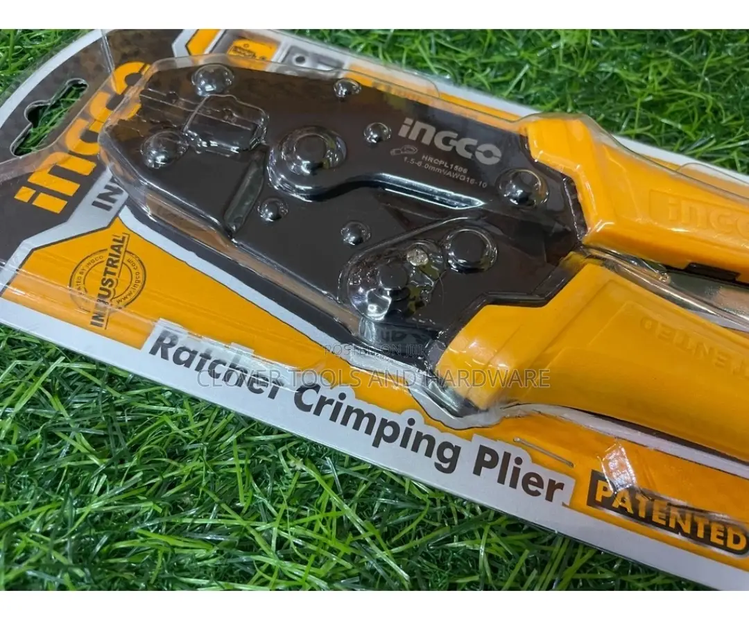 Ingco Ratchet Crimping Pliers 1.5-6mm HRCPL1506