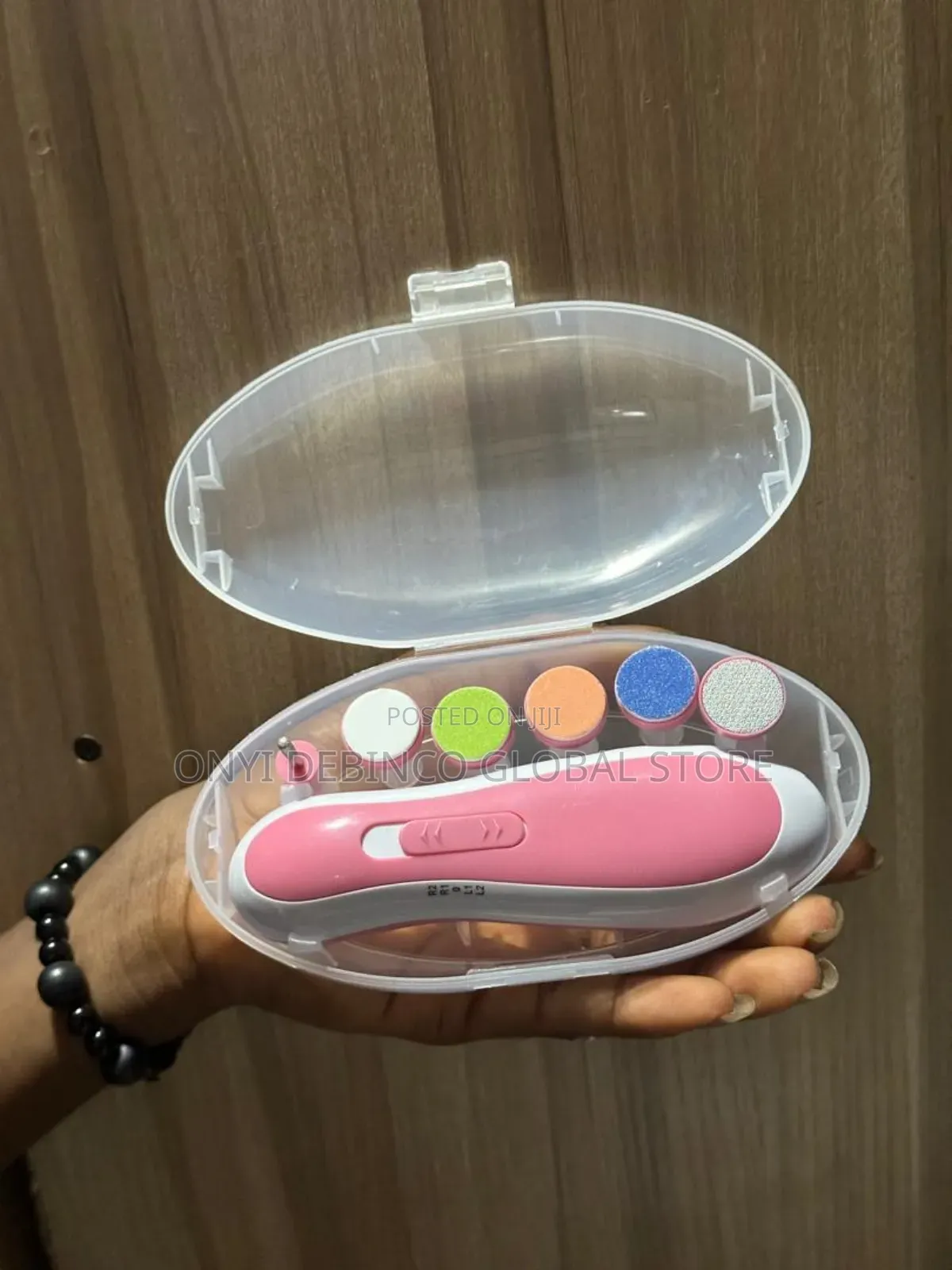 Electric Baby Nail Clippers Toes Fingernail Cutter Trimmer