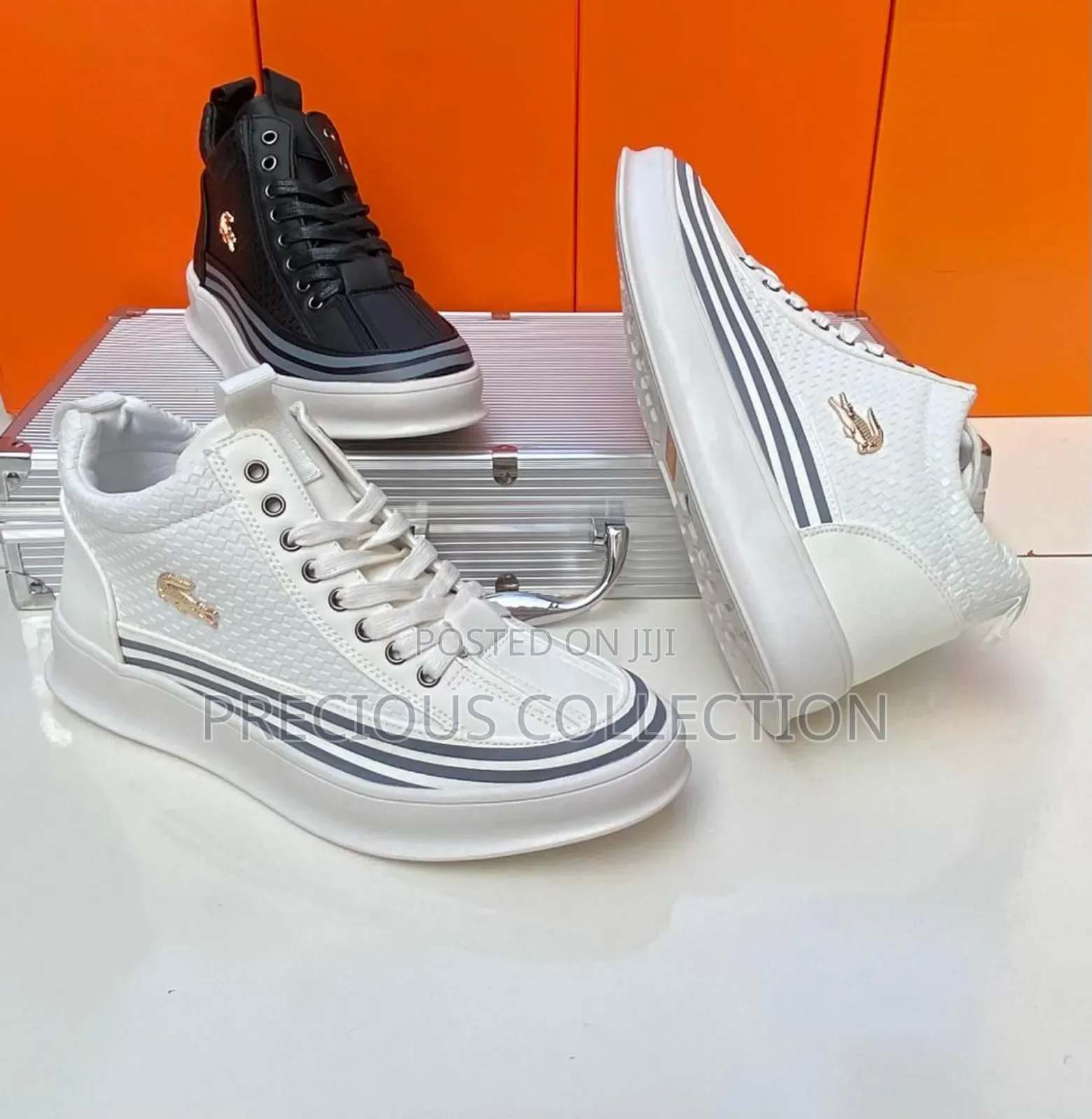 Lacoste Lace Up Ankle Double Sole Shoes