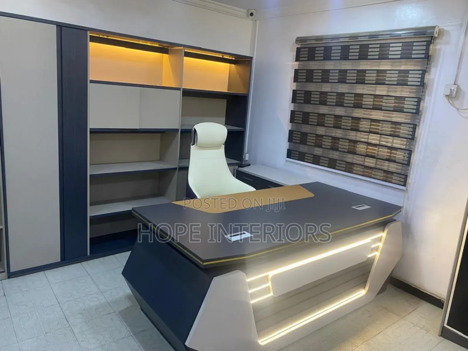 Executive Office Table and Chair