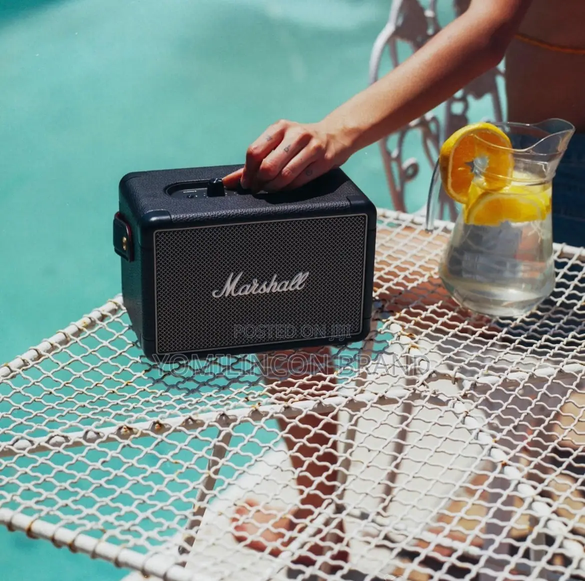 Marshall Action II Portable Bluetooth Speaker - Black