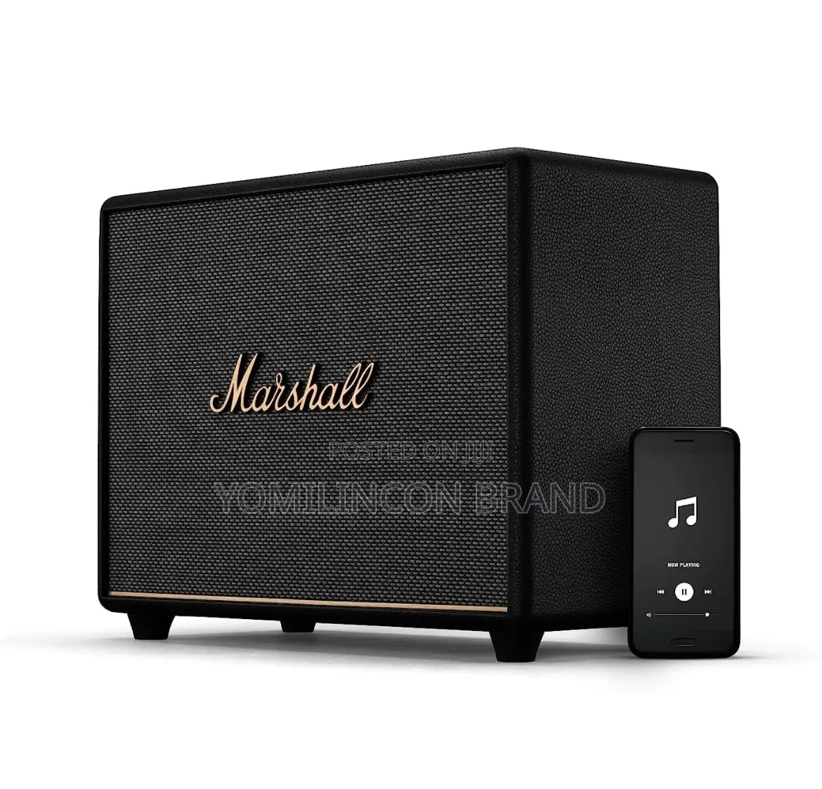 Marshall Woburn III Bluetooth Wireless Speaker,Black