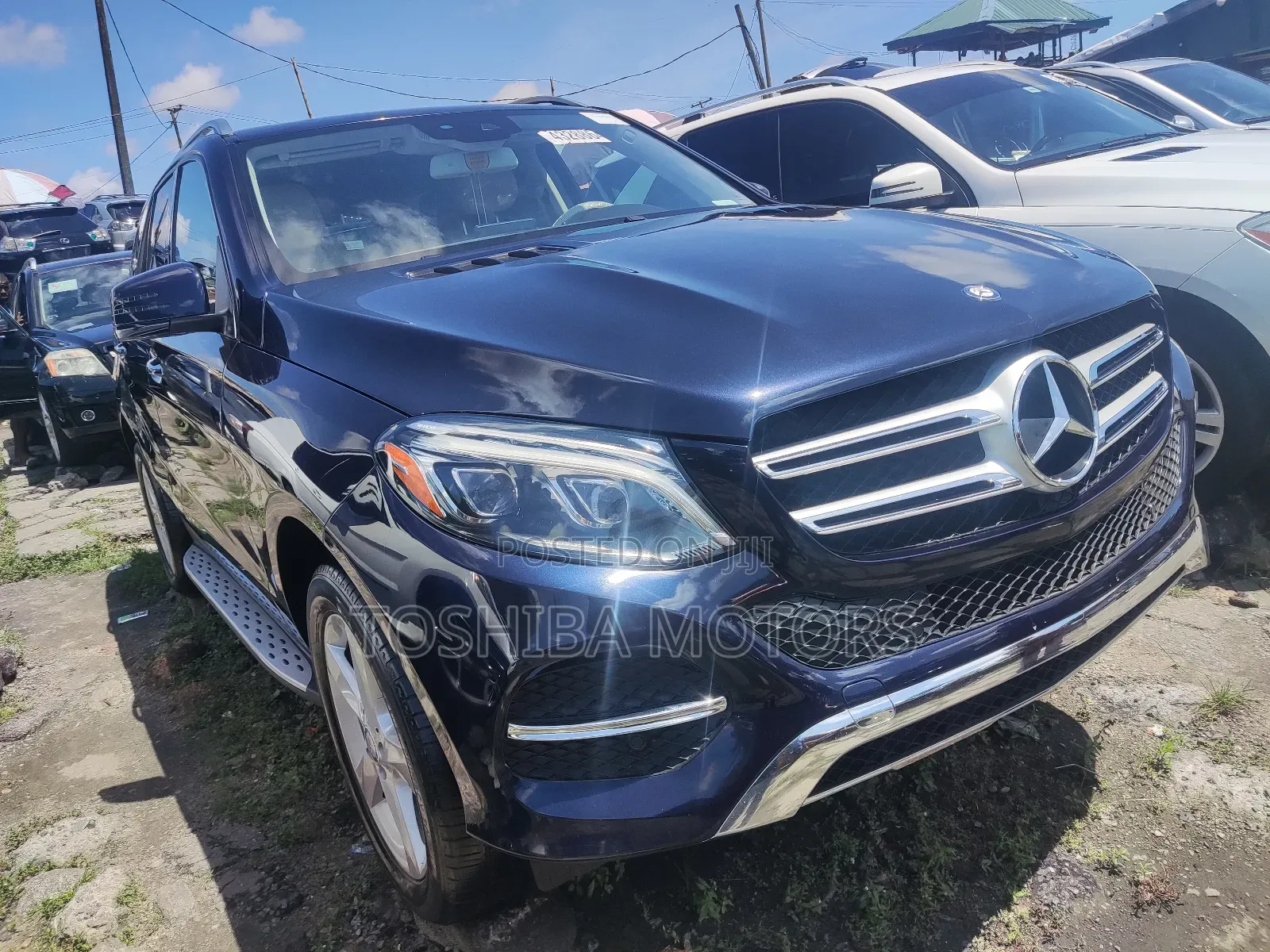 Mercedes-Benz GLE-Class GLE 350d 4MATIC 2017 Blue