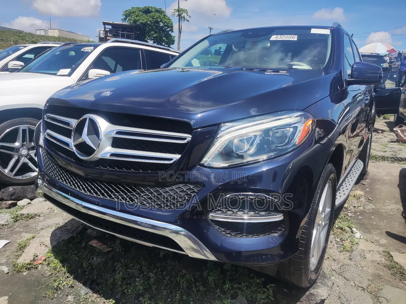 Mercedes-Benz GLE-Class GLE 350d 4MATIC 2017 Blue