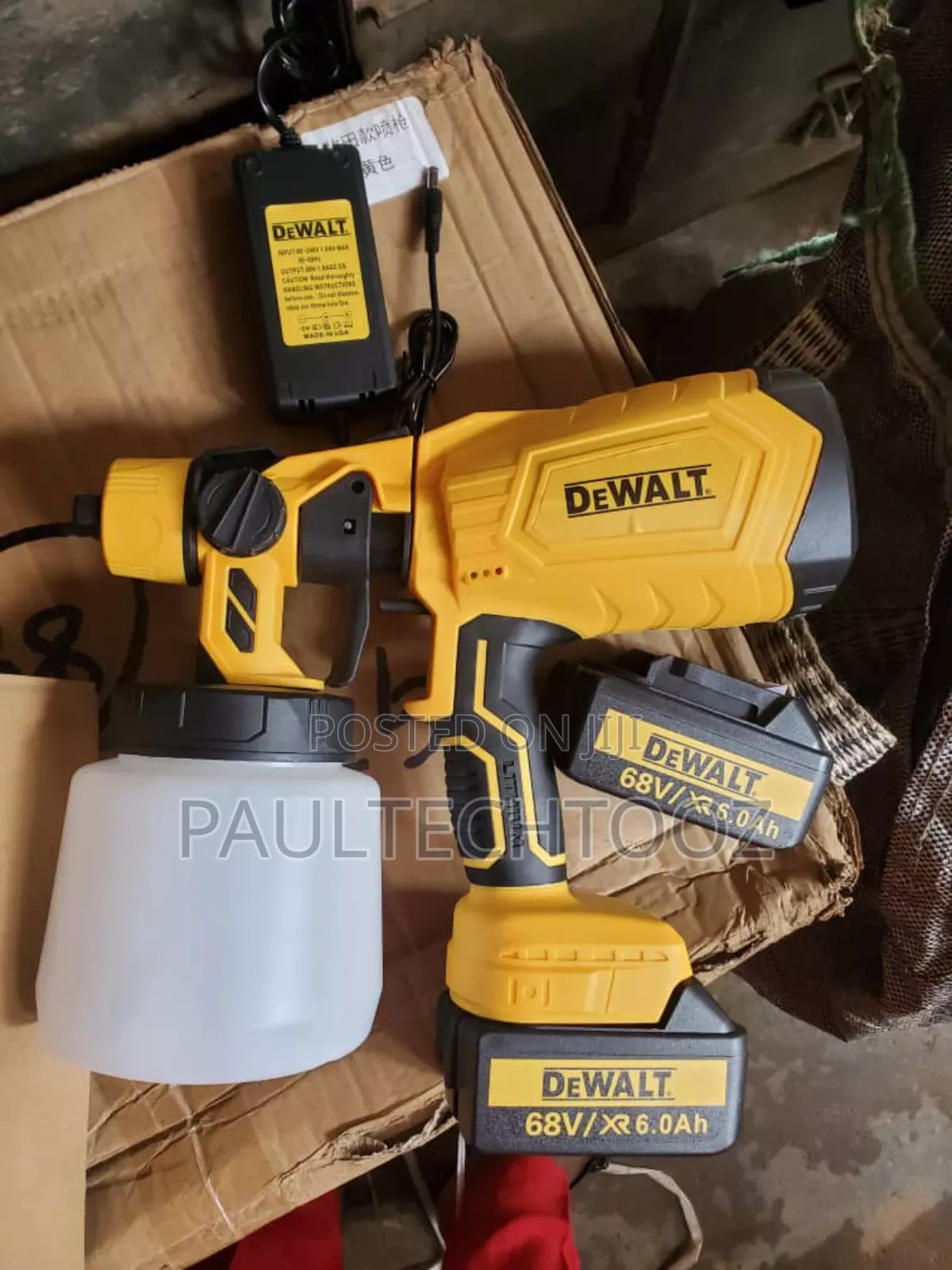 Cordless Battery Spraying Machine