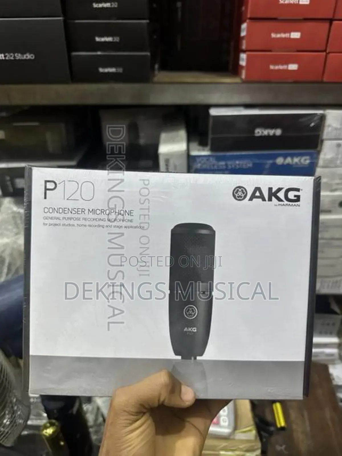 AKG P120 Condenser Studio Microphone