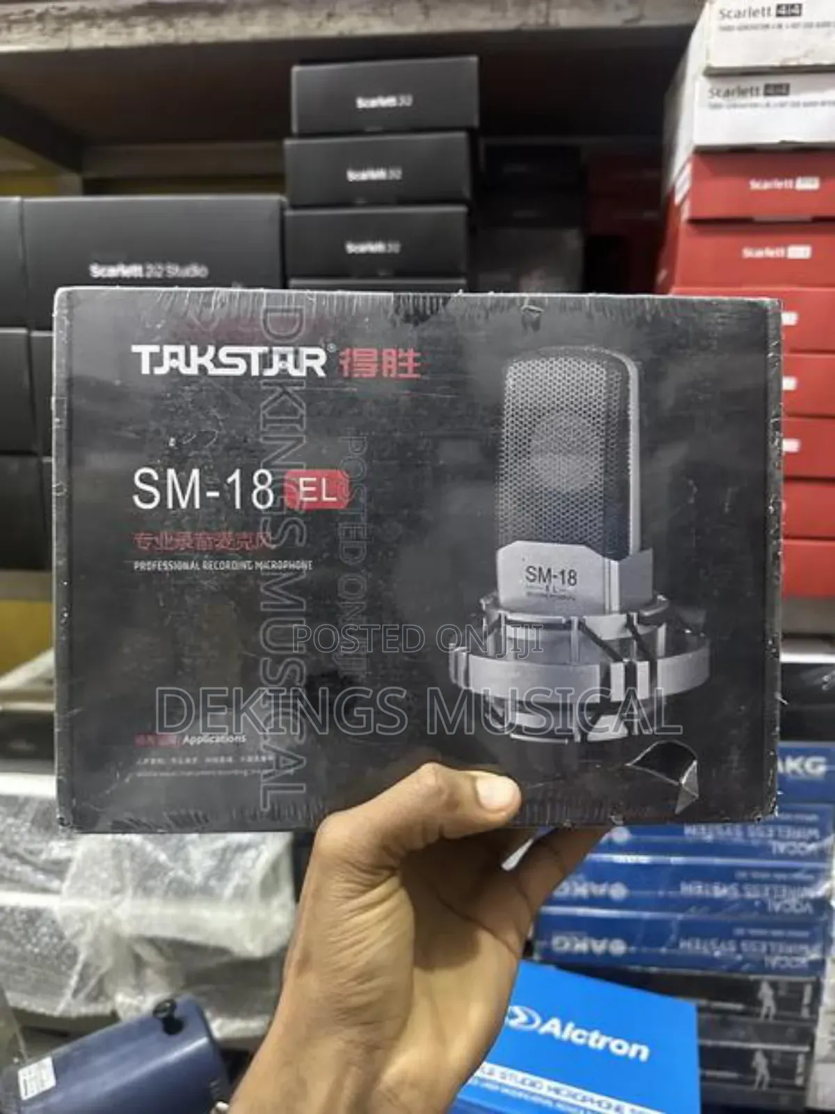 Original Takstar SM-18 EL Condenser Studio Microphone