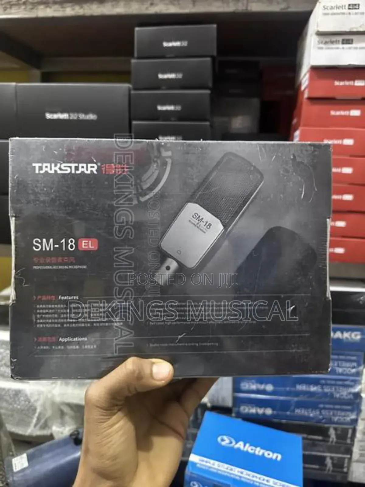 Original Takstar SM-18 EL Condenser Studio Microphone