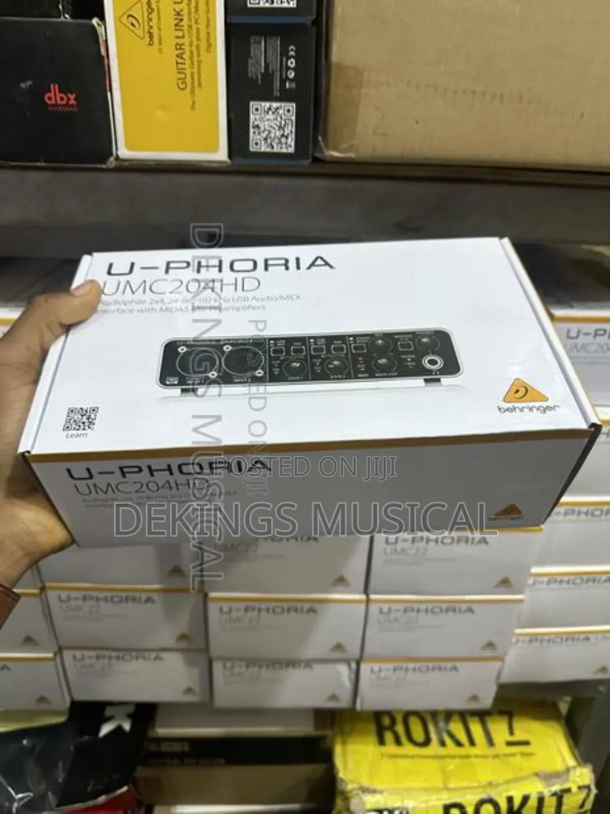 Behringer U-Phoria UMC204HD – USB 2.0 Audio Interface